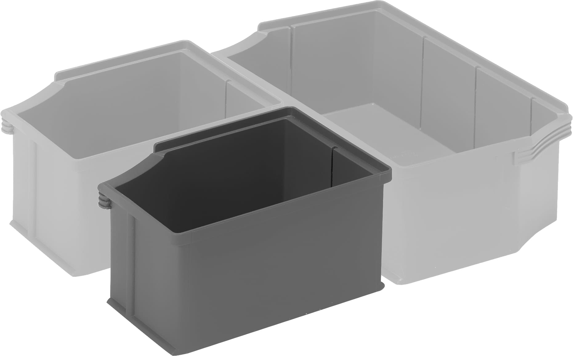 Indsatskasser, EK, grå, 9-20000