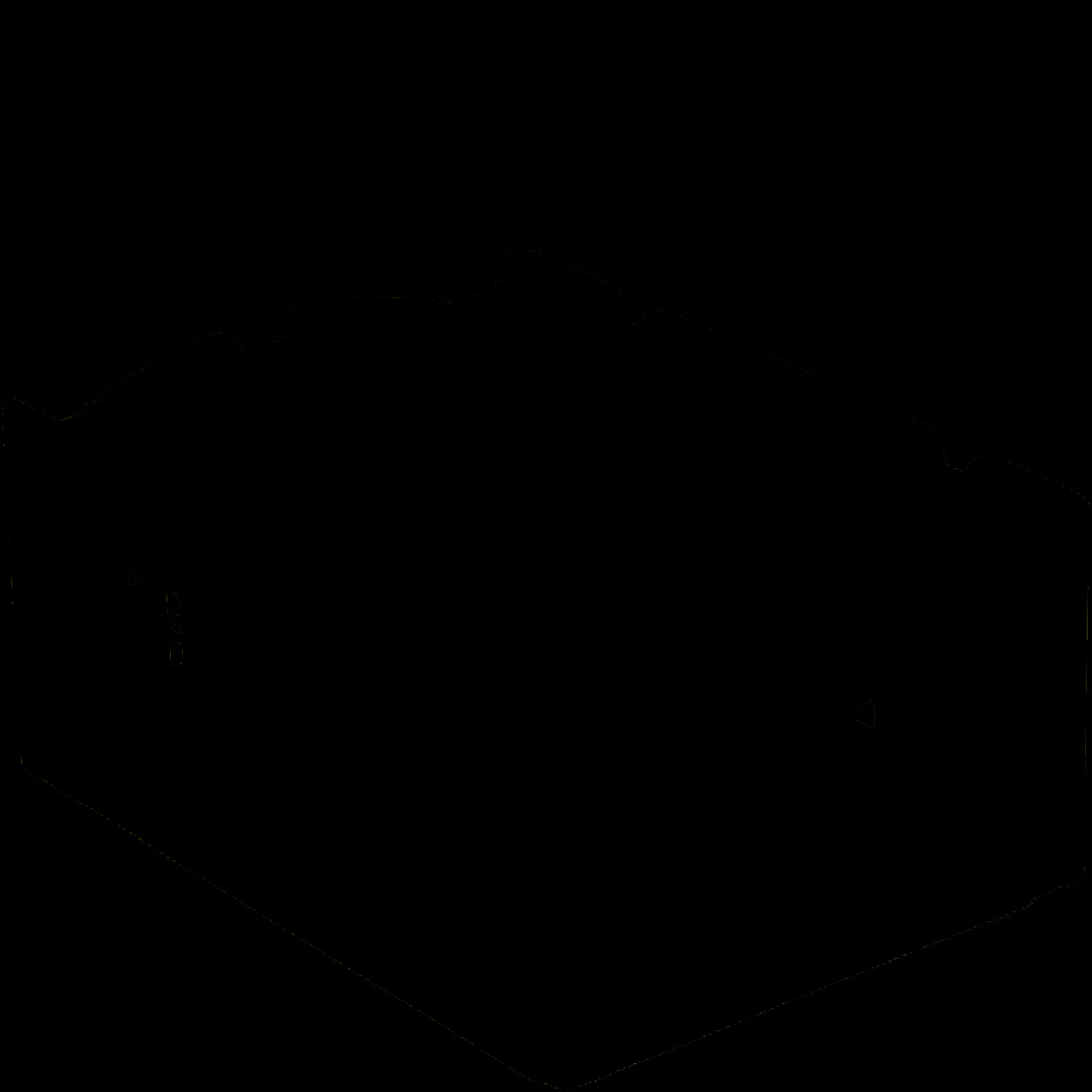 Stohovacie euro prepravky XL s dierovaným dnom a stenami, modrá, 18518