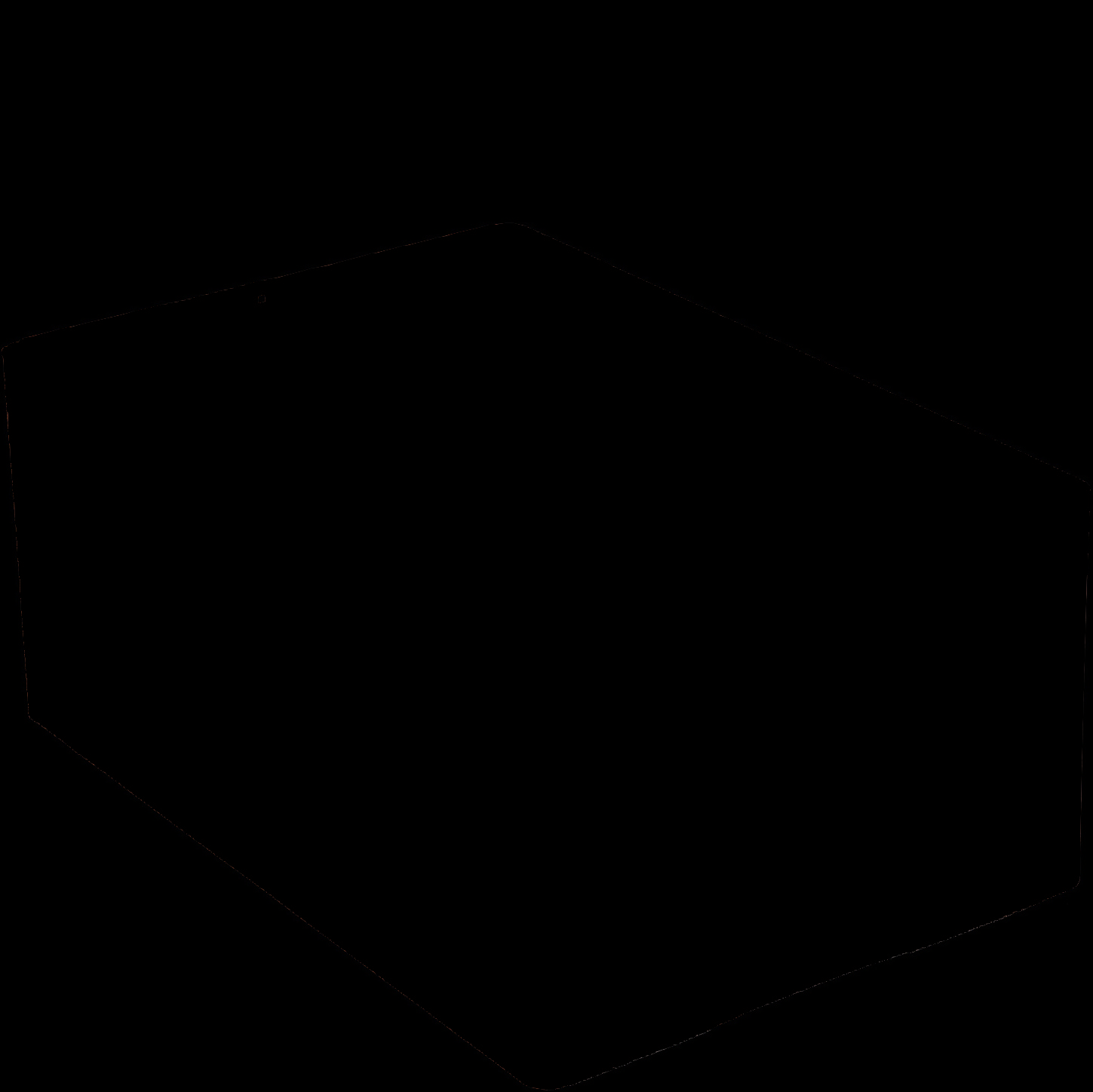 Cajas KLT con base nervada para artículos pequeños, turquesa, 16810