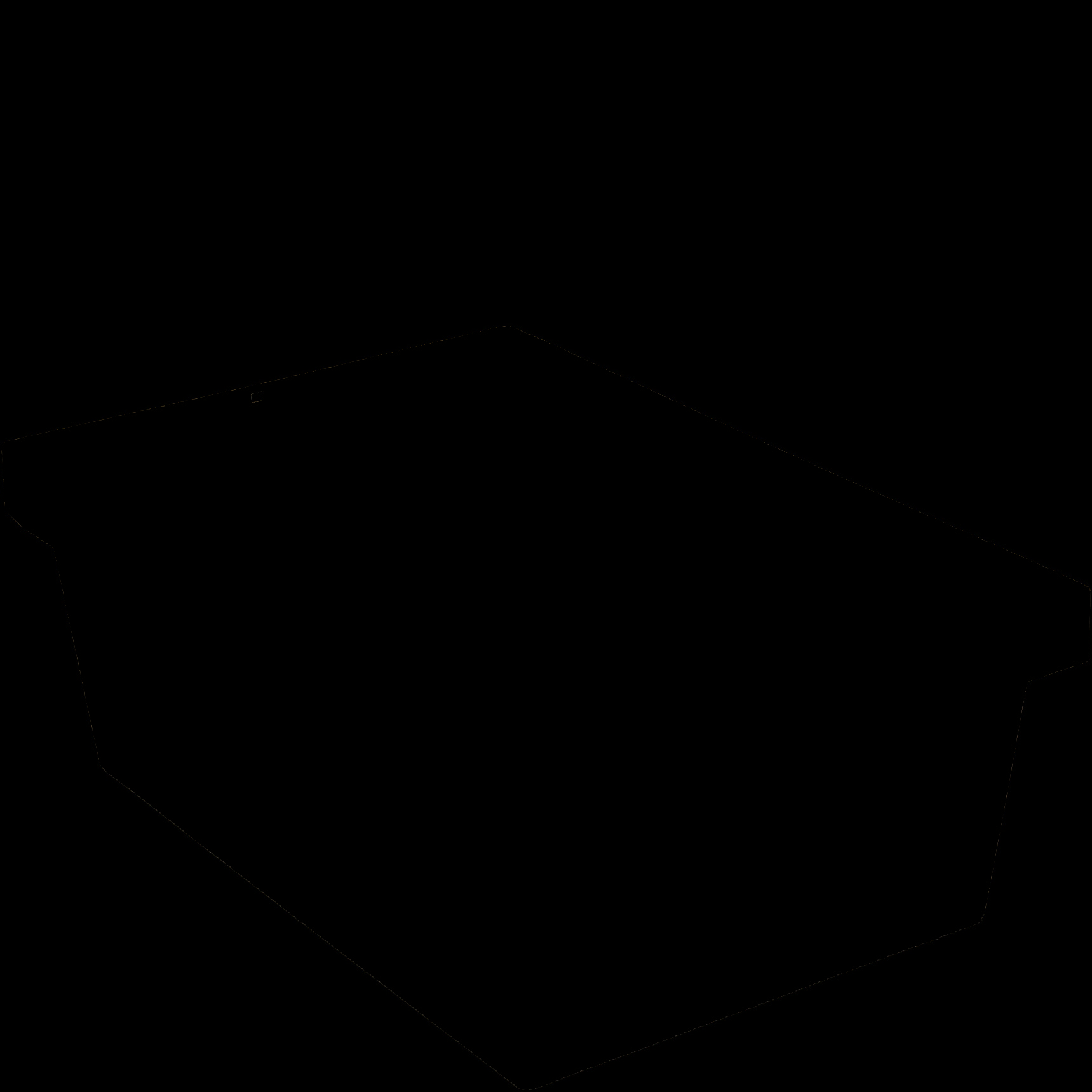 Cajas apilables y encajables MB, abertura frontal, azul colombino, 11086