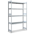 Shelving with extra large steel shelves, galvanised, 27124