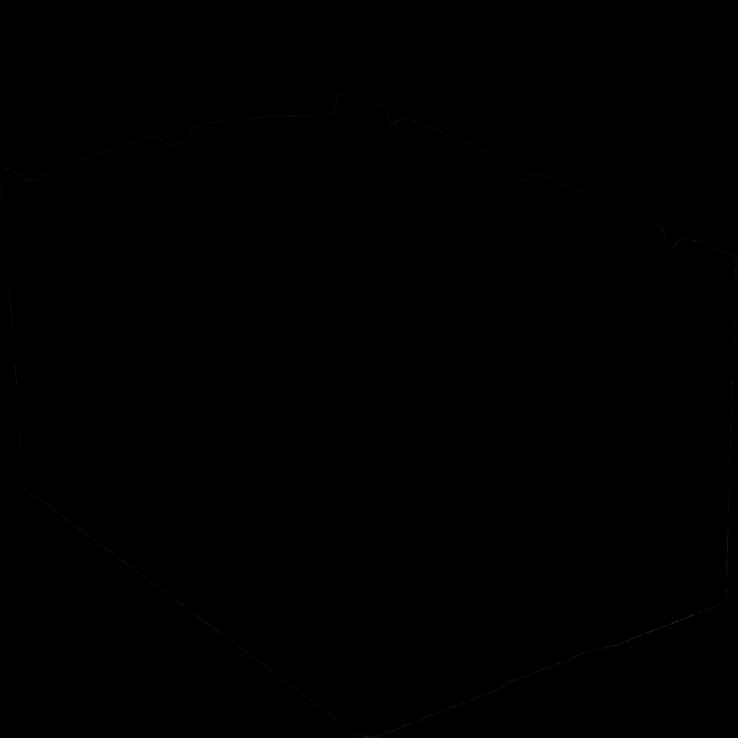 Malé prepravky KLT s rebrovaným dnom, tyrkysová, 16816