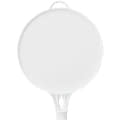 Panneaux de signalisation, panneau rond, blanc, 40183
