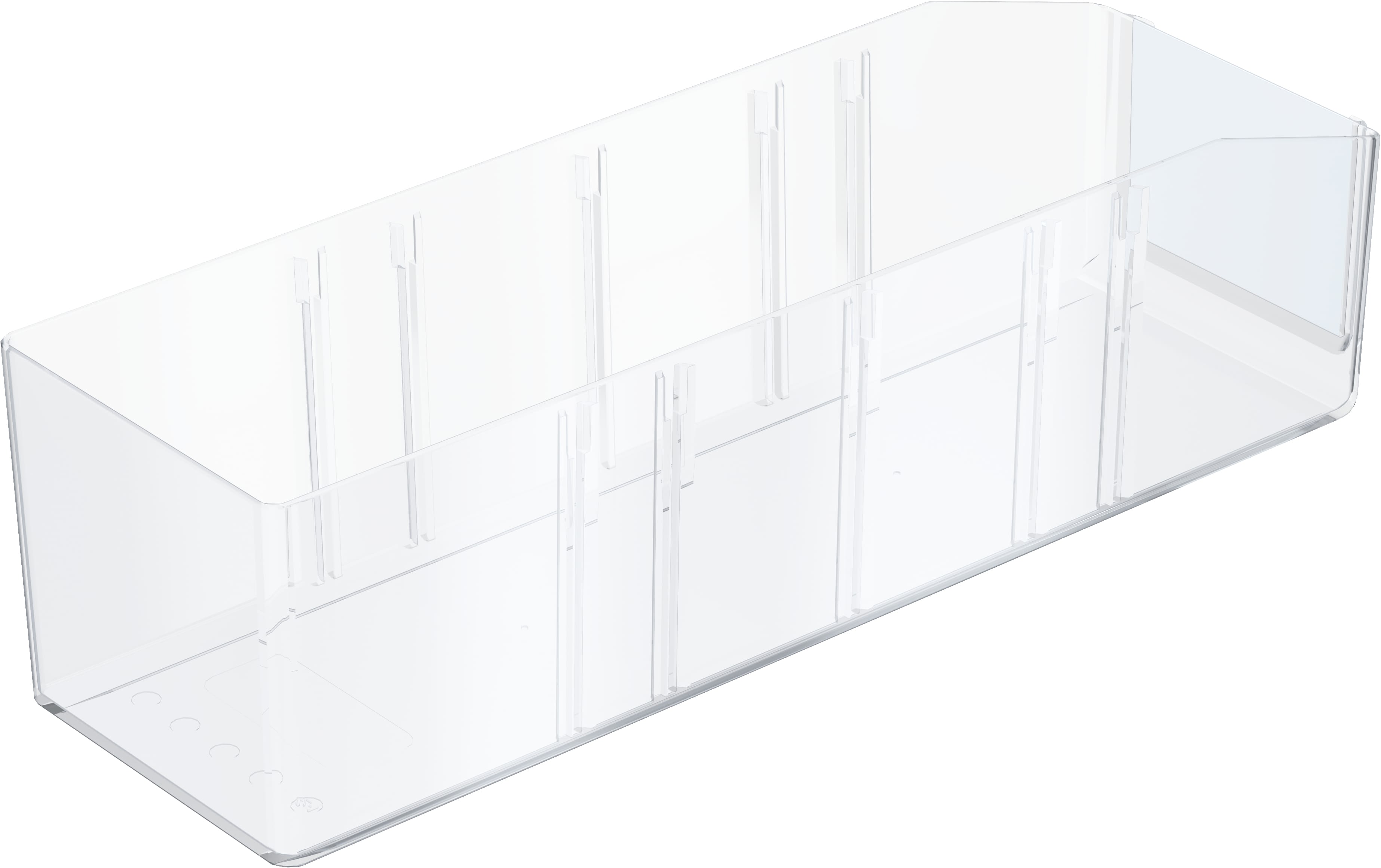 Reolkasser PK, glasklar, 1420