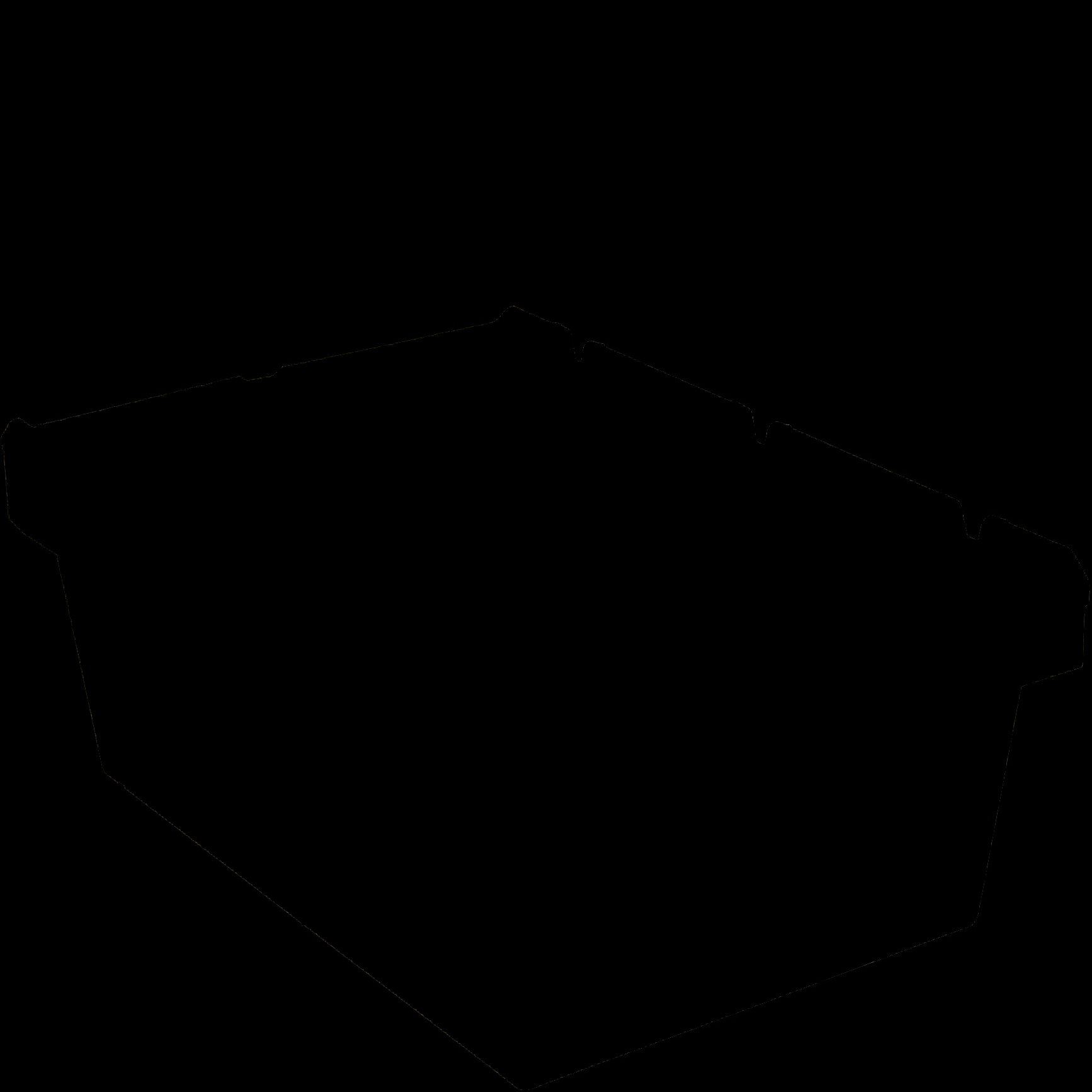 Cajas apilables y encajables MB, azul colombino, 16131