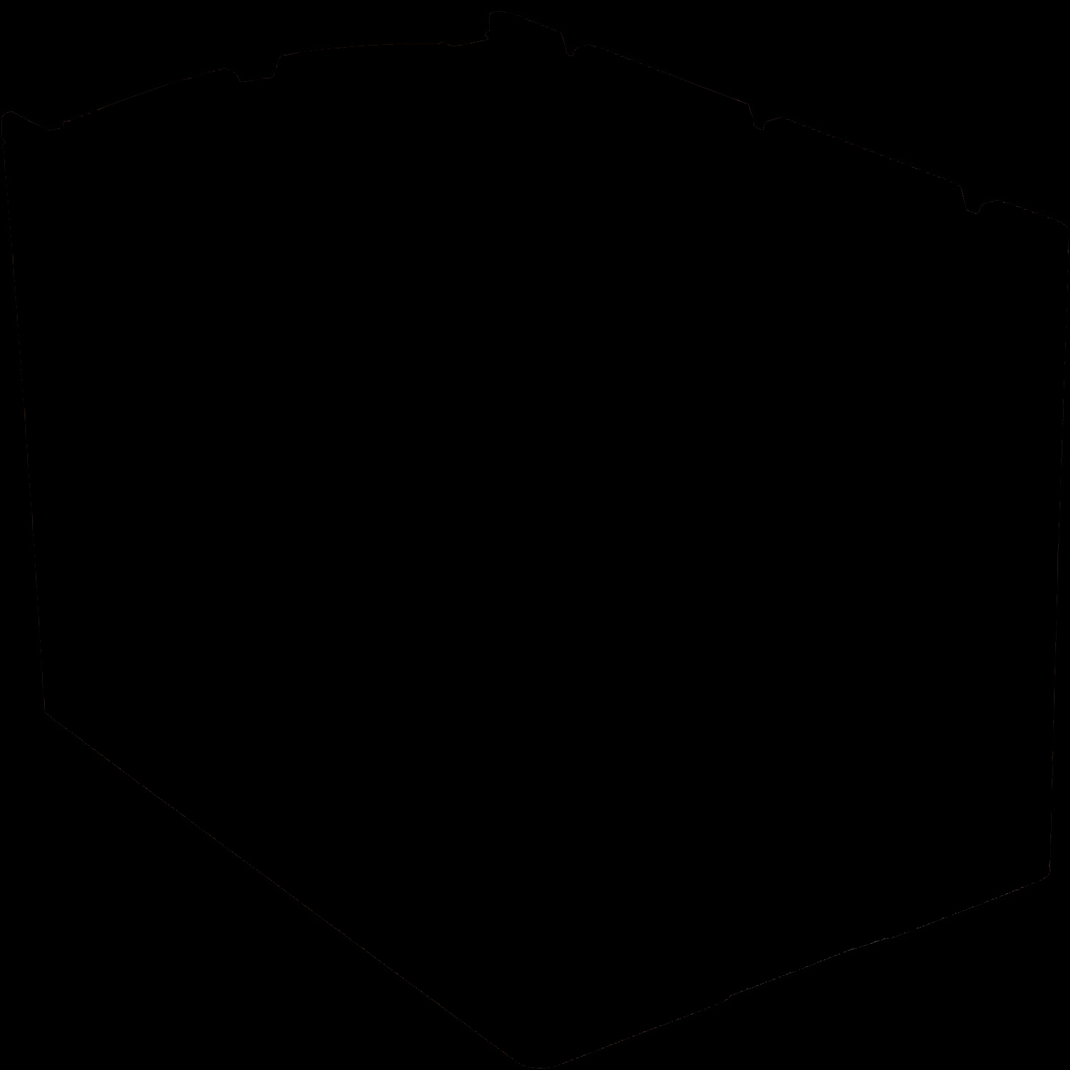 Cajas KLT con base estándar, turquesa, 16819