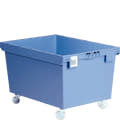 Bacs de distribution, série MB, à roulettes, bleu-gris, 6-19485