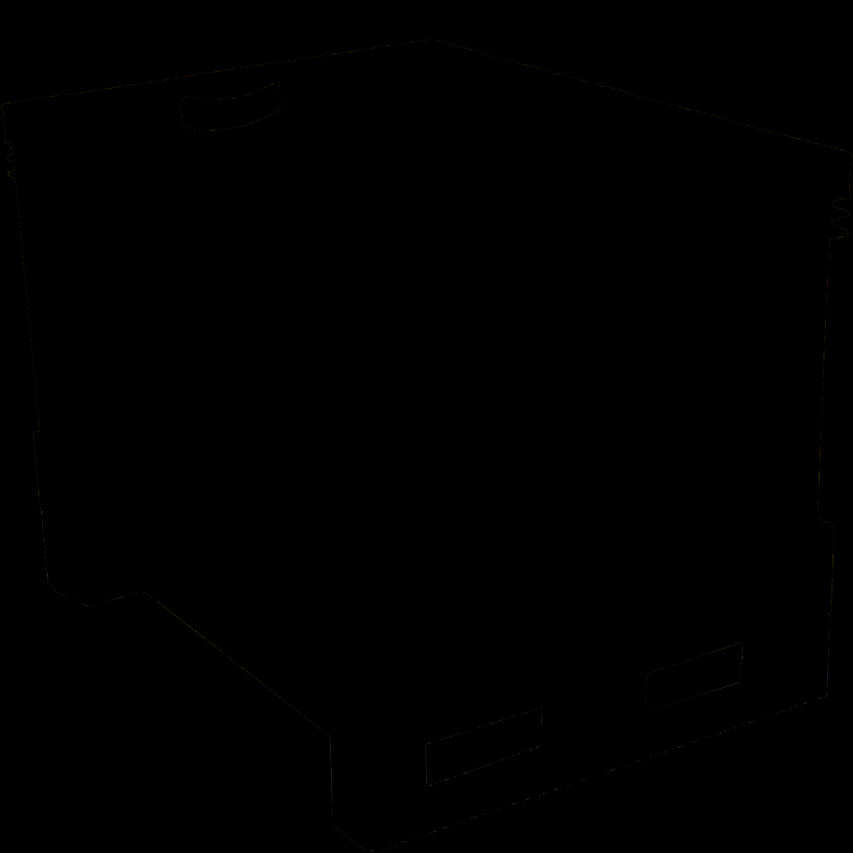 Stohovacie euro prepravky XL, sada lyžín, modrá, 22585