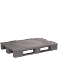 Pallets K1 with runners, dark grey, 20046