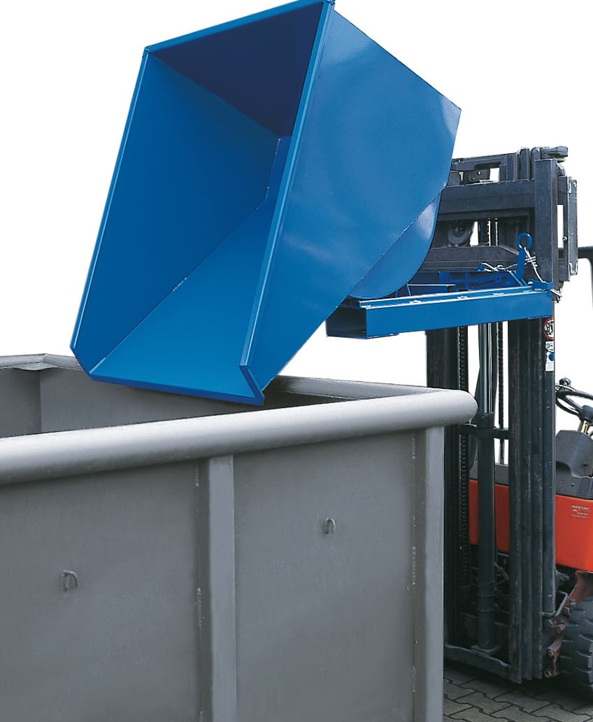 Preklápací kontajner, modrá, 39586