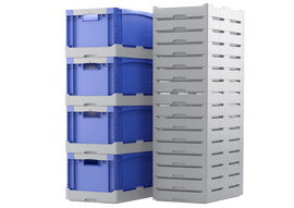 Cajas plegables, apilables y retornables Bito EQ - Almacenaje y logística - Cajas  plegables, apilables y retornables