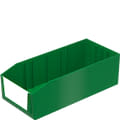 Bacs de rangement, série PK, vert, 3-1424