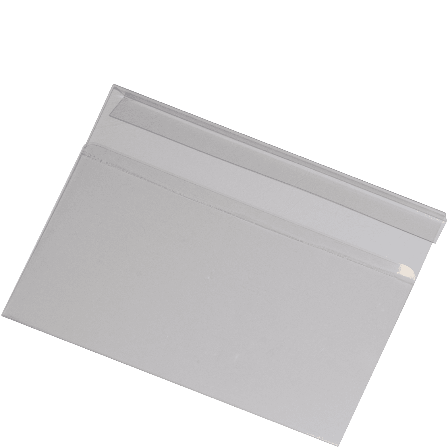 Hartkunststofftasche Fur Aufsatzrahmen Mit Falz 3 Seiten Offen Bito