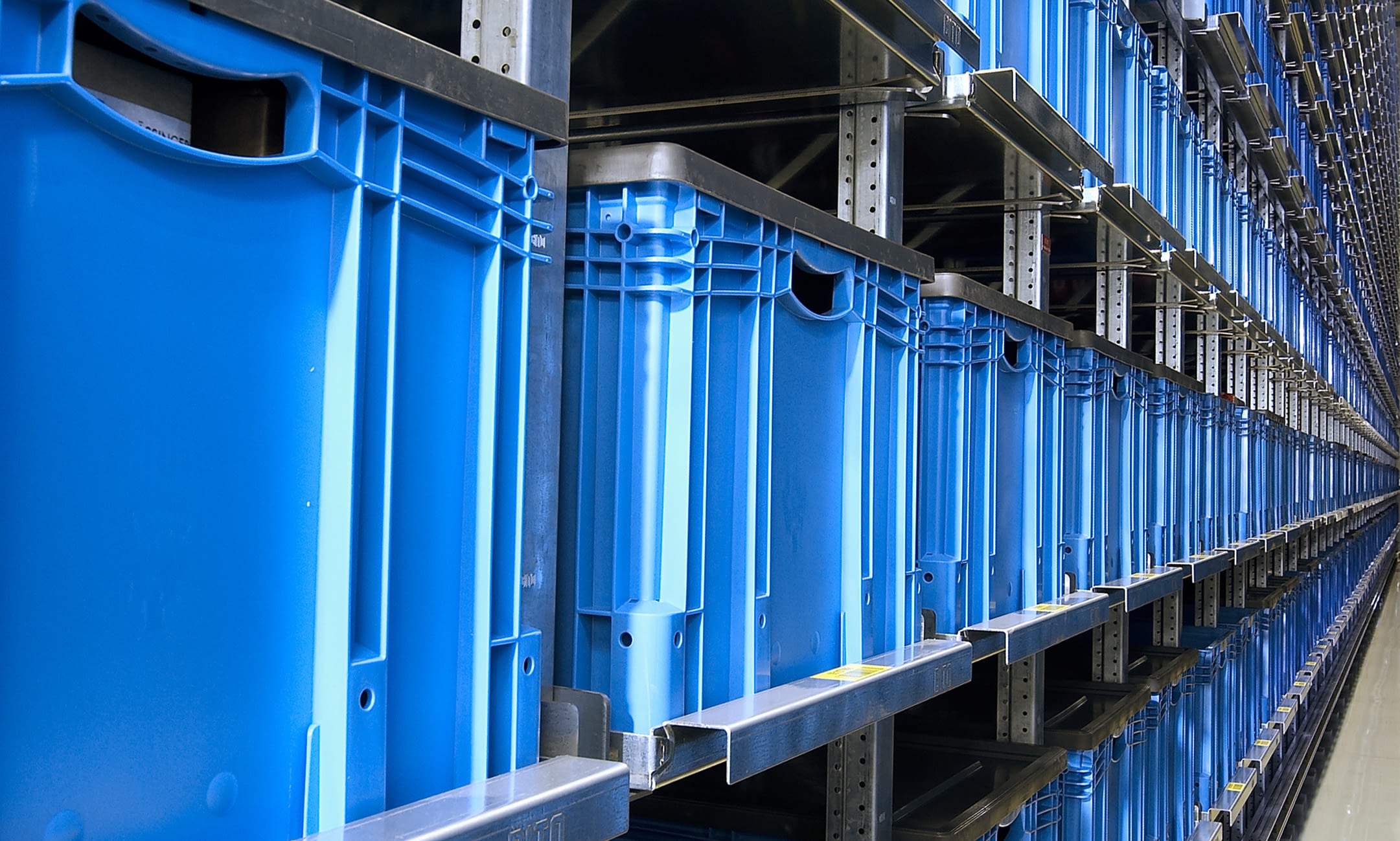 Bacs gerbables norme Europe, série XL, bleu, IMG_21165