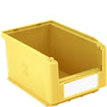 Storage bins SK, short side pick opening, yellow, 1450