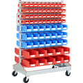 Racks mobiles, utilisation double face, galvanisé, 8-13423
