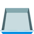 Armoires multi-tiroirs, gris clair, bleu, 45570, 45578