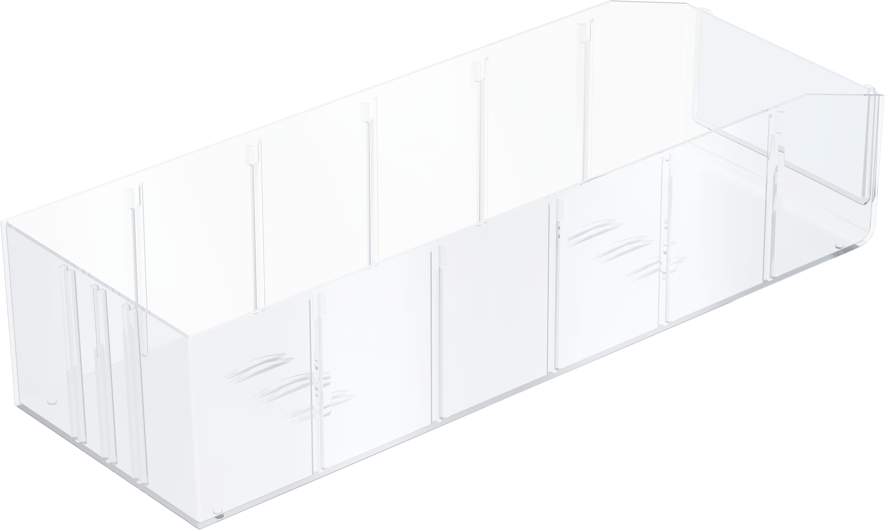 Bacs de rangement, série PK, transparent, 1431