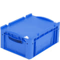 Bacs gerbables norme Europe, série XL, fermeture à levier, bleu, 22259