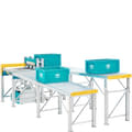 LEO Locative, turquoise, white, 80-45790