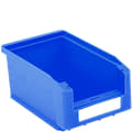Magazijnbakken SK, doorkijk-/ pickopening aan kopse kant, blauw, 1445