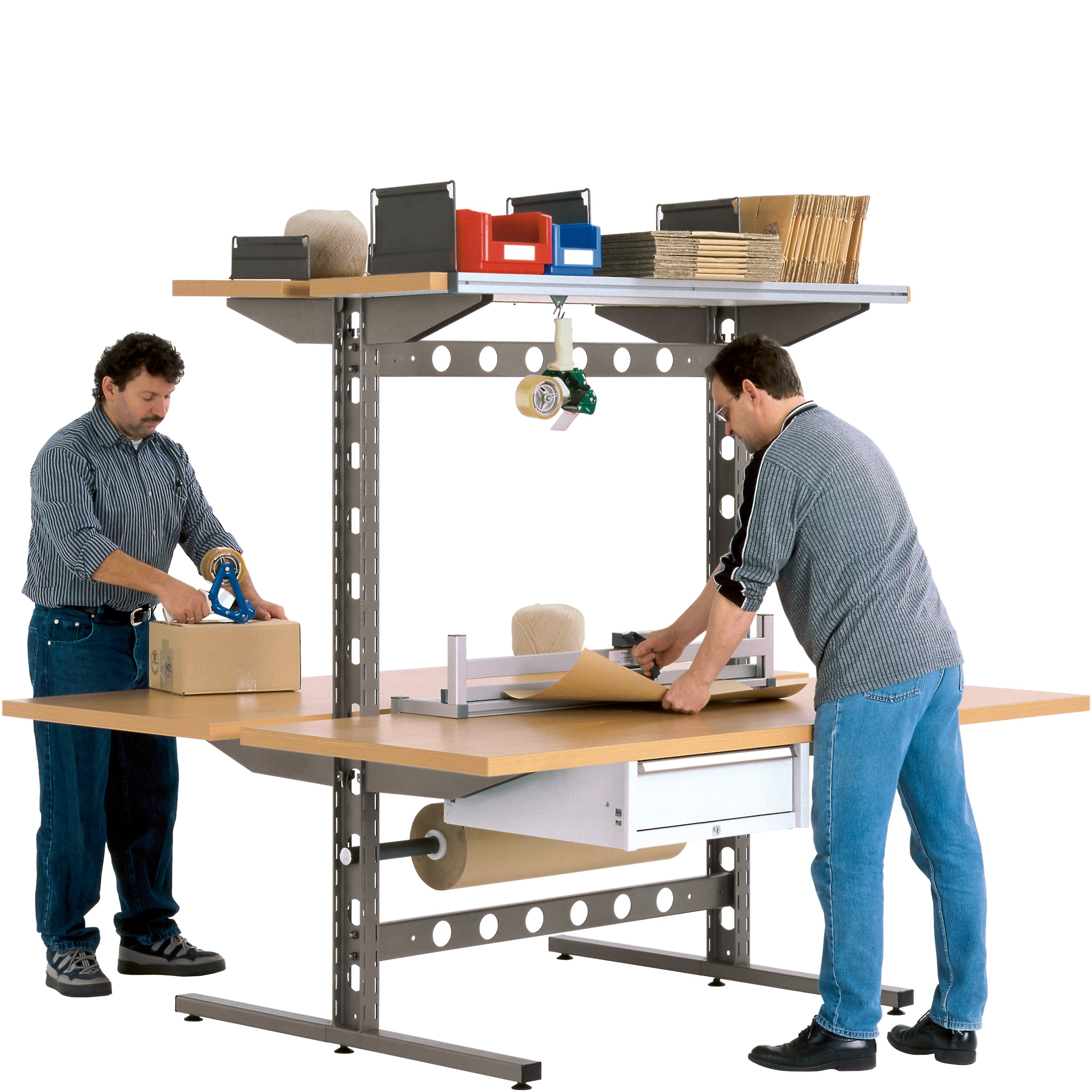 , RAL 9007 Aluminium gris, finition hêtre, 44-19446