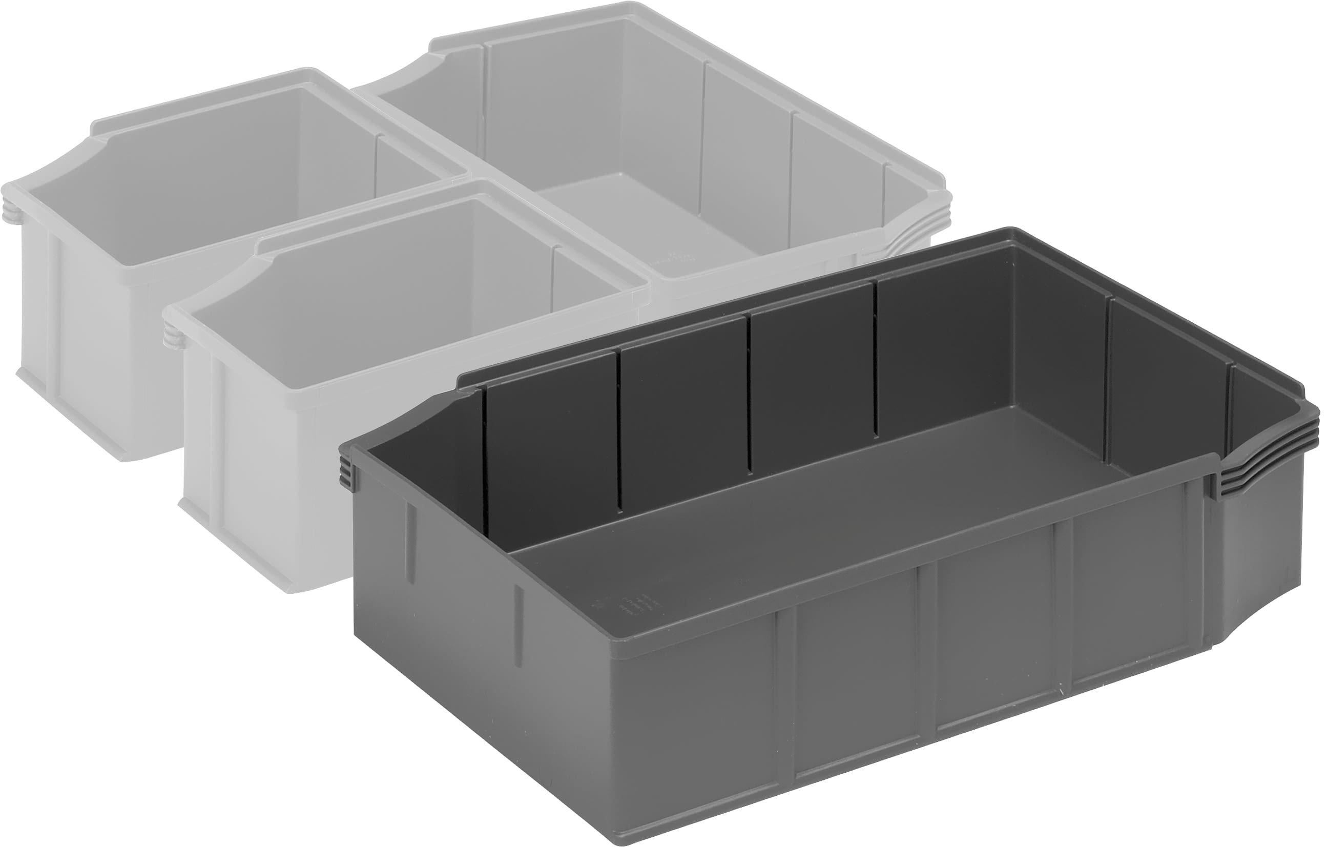 Cajas insertables, EK, negro, 9-20006