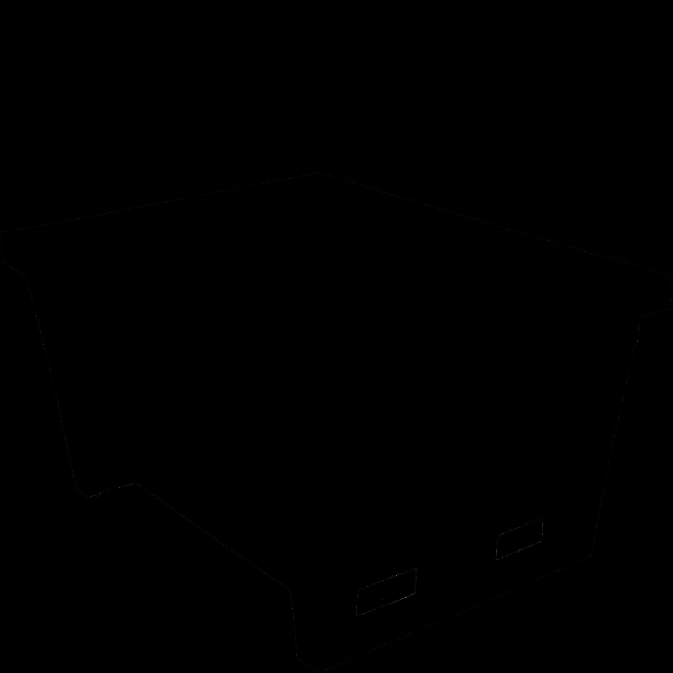 Cajas apilables y encajables MB con base nervada, patines, azul colombino, 15310