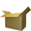 Wellpapp-Faltkartons, braun, shop_img_30429