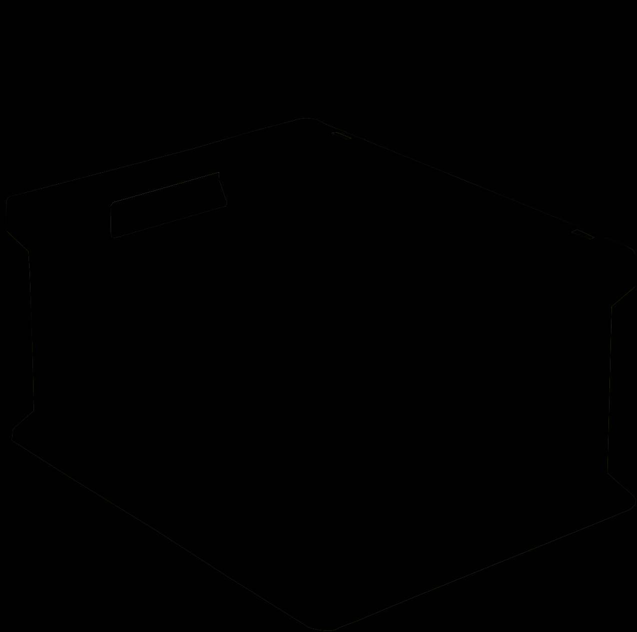 Stohovacie euro prepravky BN, s plnými stenami, modrá, 1272