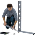 Add-on feet, RAL 9007 Grey aluminium, 44-19317
