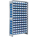 Regały z pojemnikami regałowymi PK, z pojemnikami, wersja cynkowana, SKR3131BG