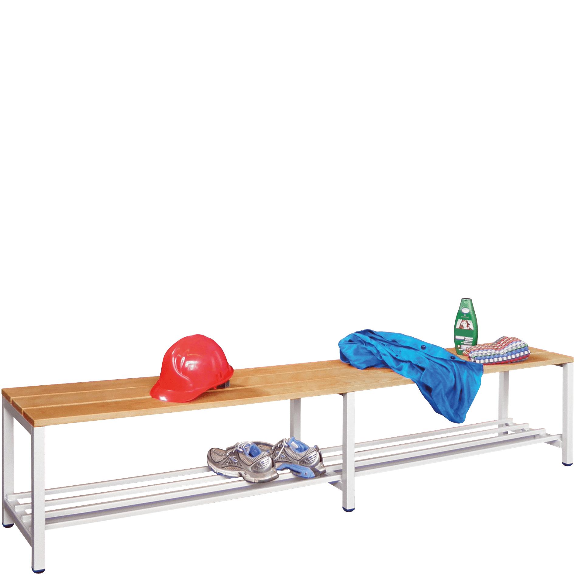 Cloakroom Bench Seats With Beech Wood Slats Bito