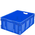 European size stacking containers XL with double base, blue, 20261
