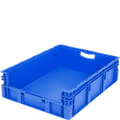 Eurostapelbakken XL, doorkijk-/ pickopening aan kopse kant, blauw, 22598