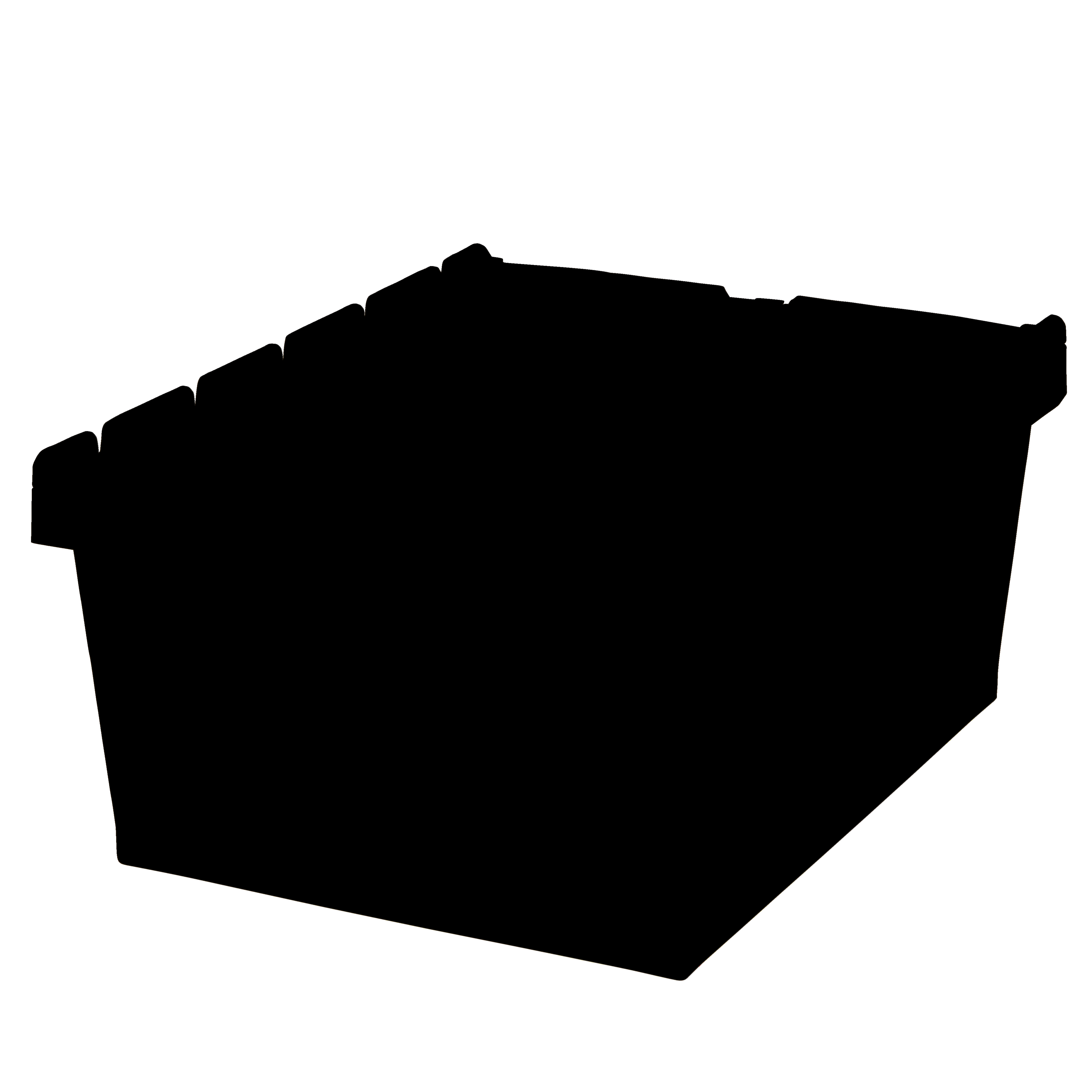 Mehrwegbehälter MB - Sonderlösungen, taubenblau, IMG_3260139