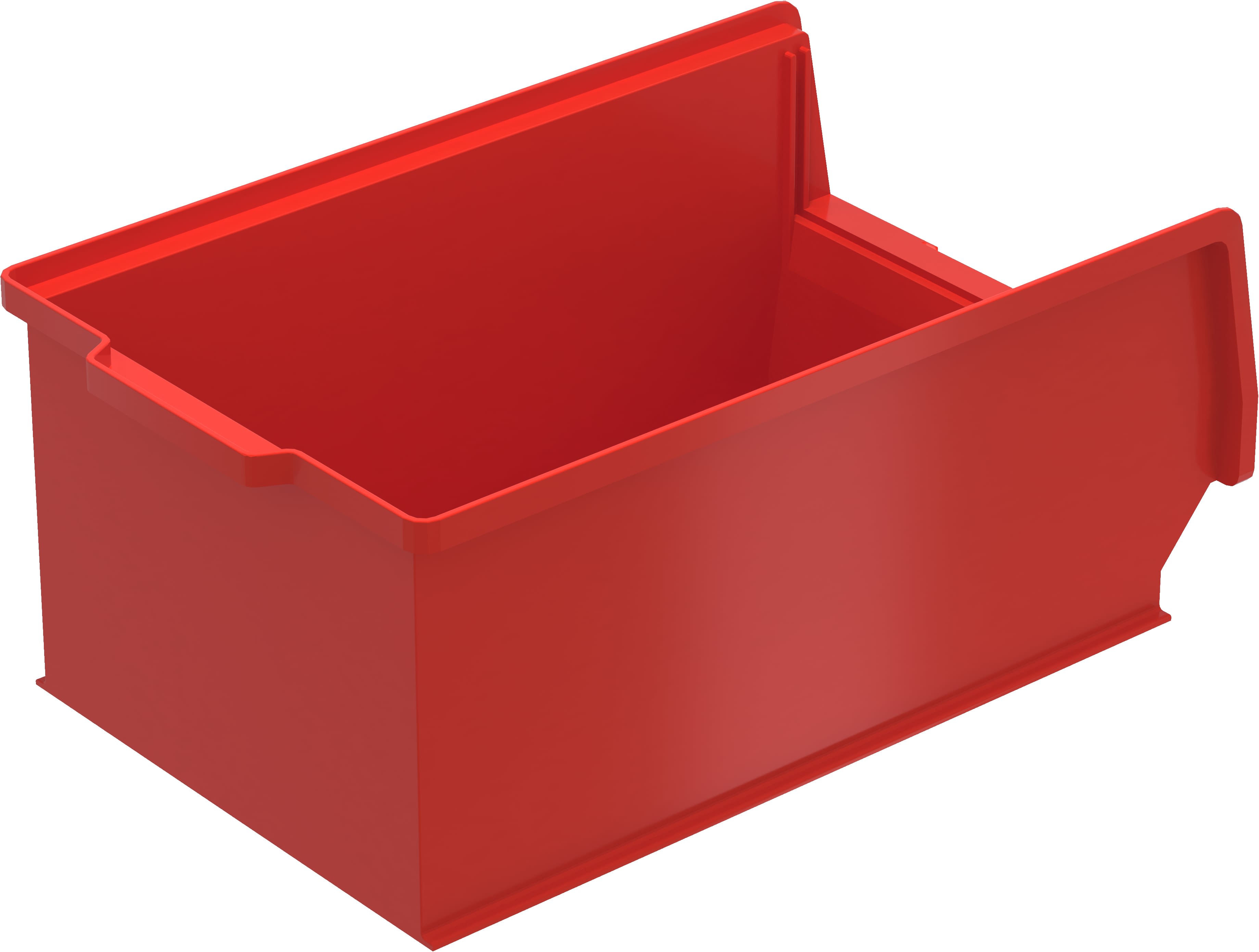 Sichtlagerkästen PK, rot, 1419
