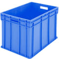Bacs gerbables norme Europe, série BN, parois fermées, bleu, 1278