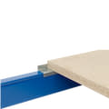 Houtvezelvloeren met 4 positioneerhoeken, blauw, hout, shop_9863