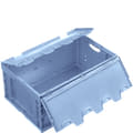 Foldbare transportkasse MFB, dueblå, 22664