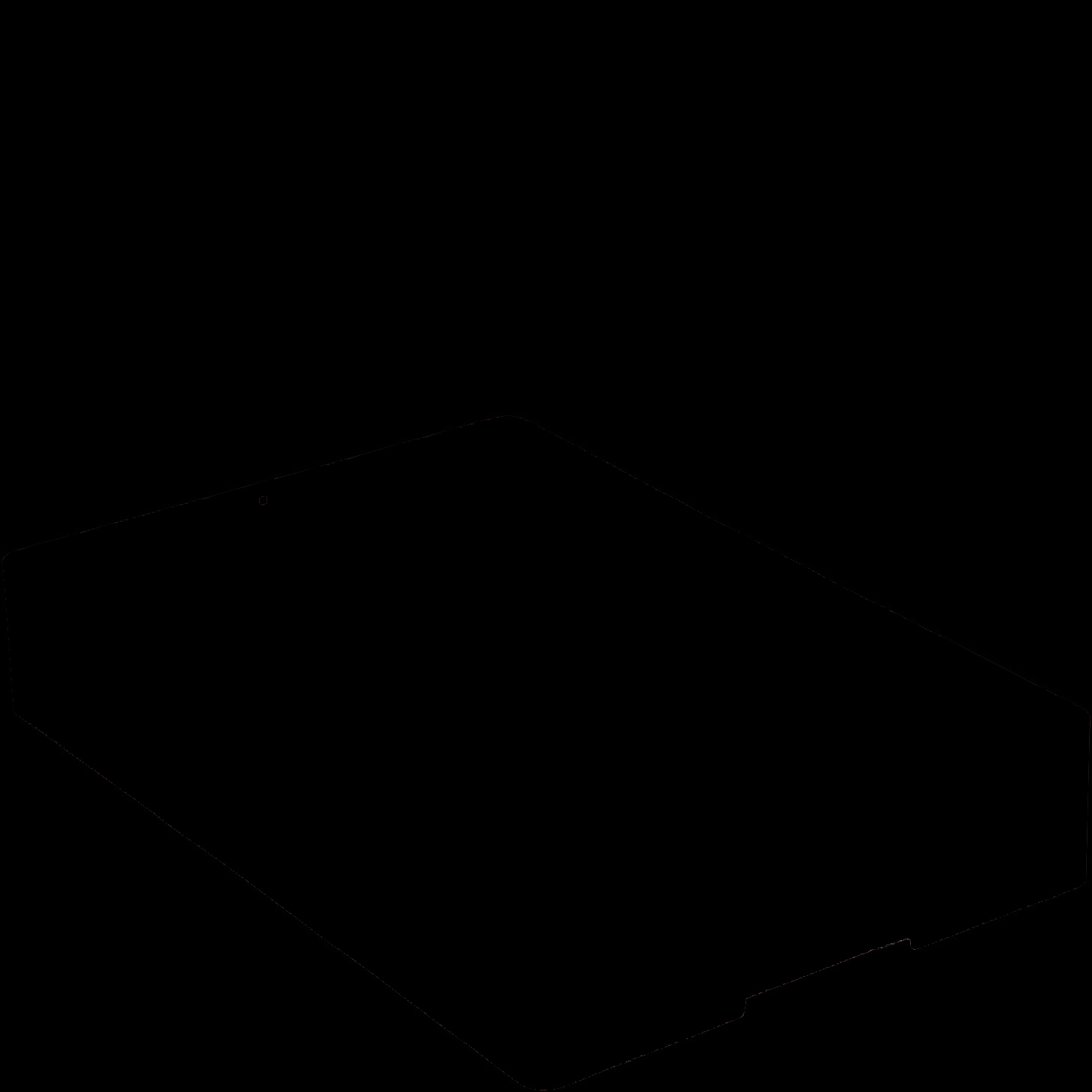 Cajas KLT con base nervada para artículos pequeños, turquesa, 18097