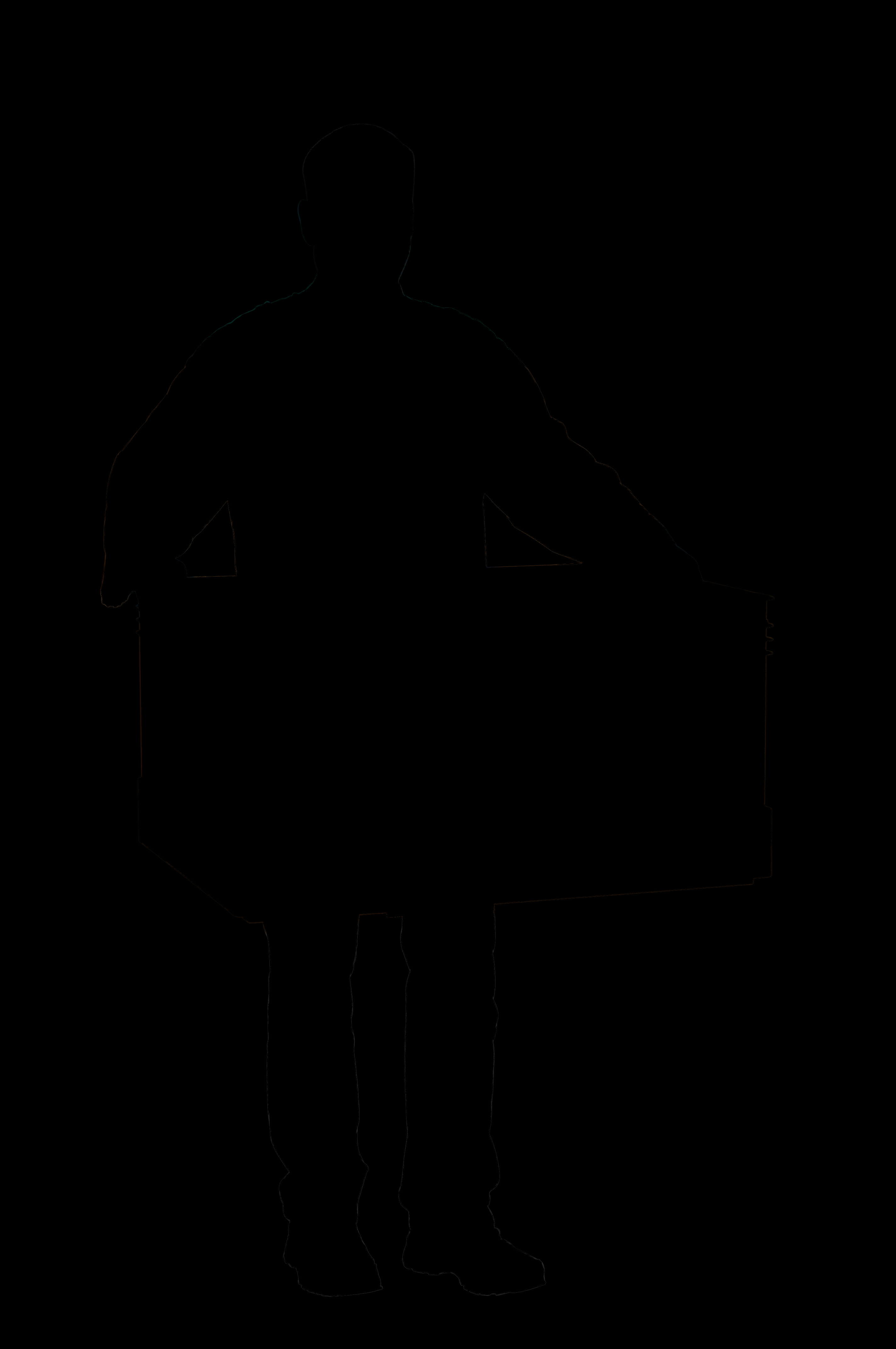 Stohovací euro přepravka XL, s otvorem na podélné straně, uchopovací otvory, modrá, 6862