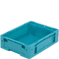 Bacs pour petit matériel KLT à fond standard, turquoise, 18464