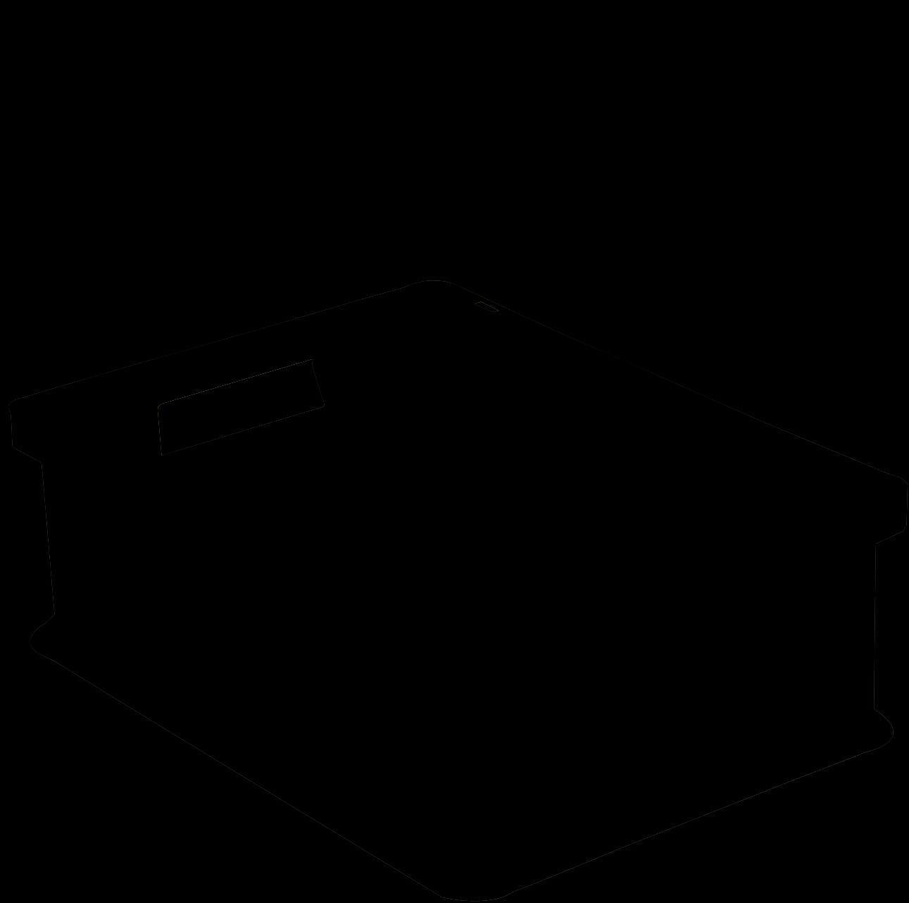 Stohovacie euro prepravky BN, s otvorom na kratšej strane, modrá, 1616