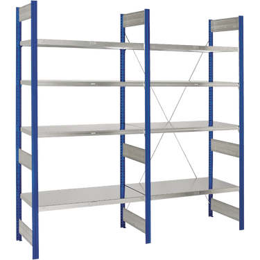 Fachbodenregale Typ L - Fachlast 100 kg