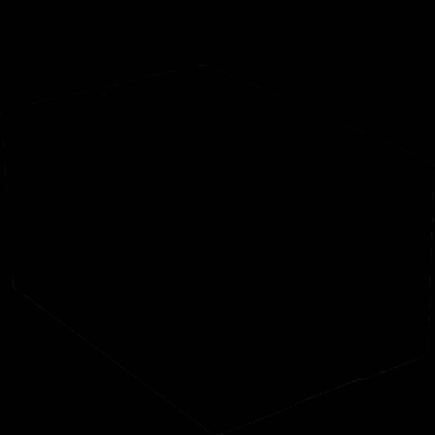 Cajas KLT con base nervada para artículos pequeños, turquesa, 16814