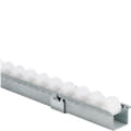 Rullelister, sporkransruller af plast, forzinket, sort, shop_img_18189