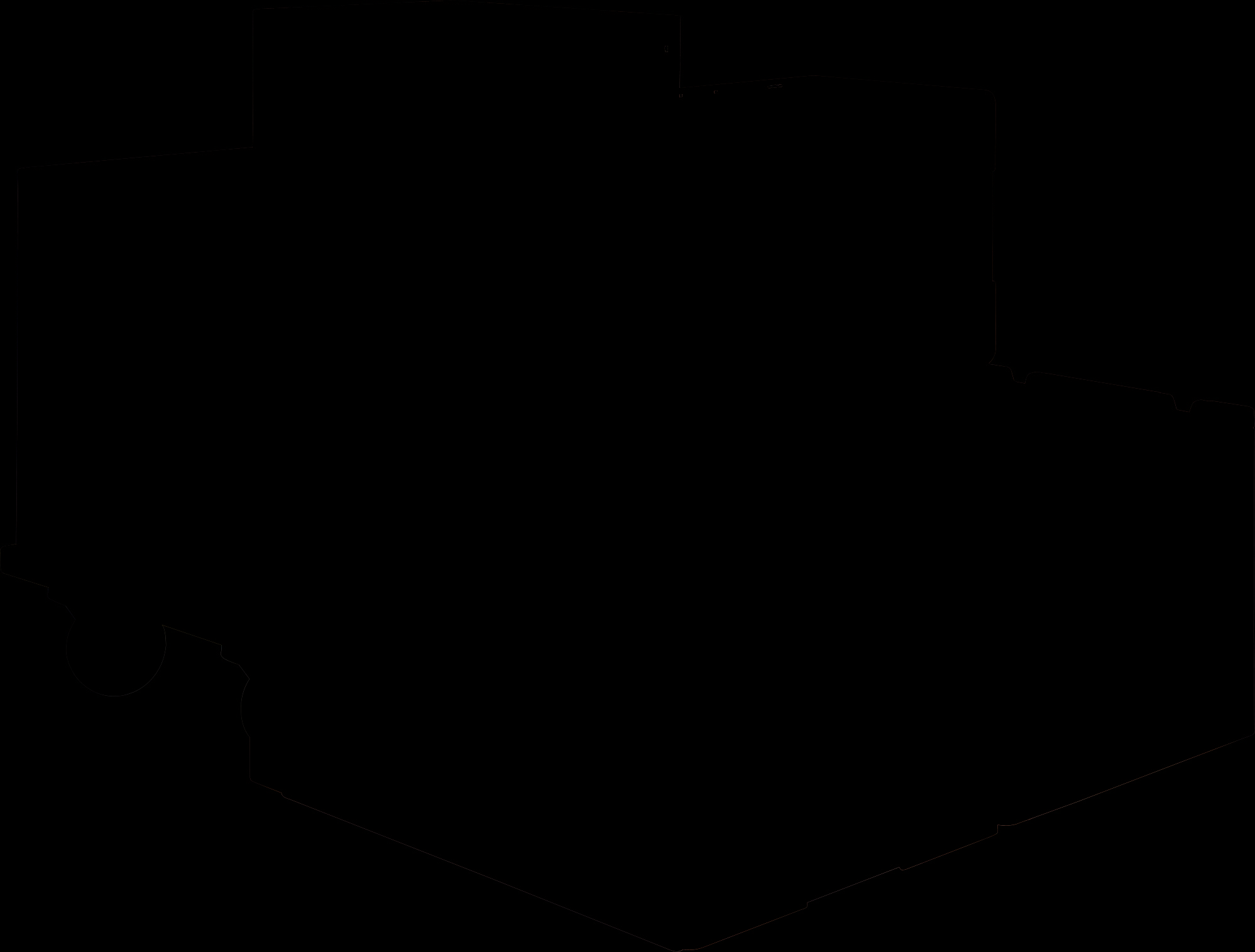 Small parts containers KLT with double base, turquoise, 13617