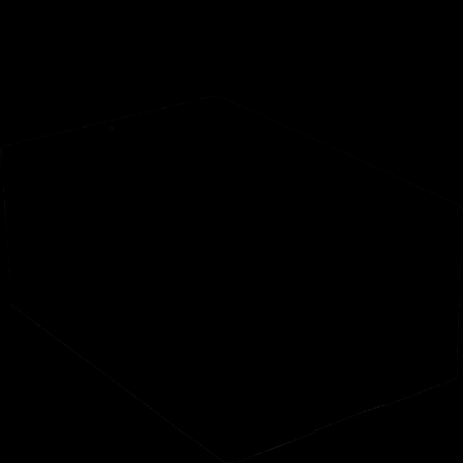 Cajas KLT con base doble para artículos pequeños, turquesa, 17510