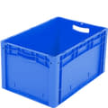 Bacs gerbables norme Europe, série XL, à fond double, bleu, 18707